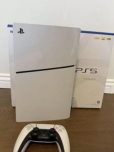 PS5 (Sony PlayStation 5): СРОЧНО Продаю В Коробке Playstation 5 slim Джойстик 1TB/To 4k 120 HDR — 2