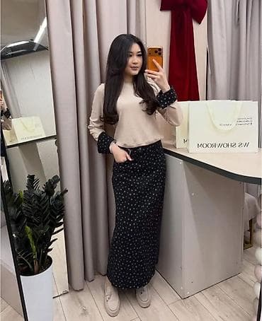 конструирование одежды: Костюм с юбкой, Модель юбки: Прямая, Макси, Кофта — 4