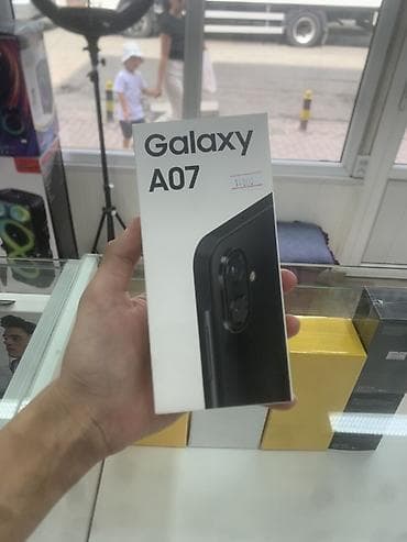 x iphone: Samsung Galaxy A07 (SM-A075F/DS), 128 ГБ, цвет Black Основные — 1