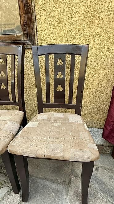 стольный: Стол и стул для зала, цвет - Коричневый — 1