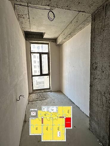 вефа квартиры: 3 комнаты, 83 м² — 7