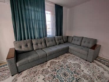 магазины постельного белья бишкек: Модульный диван, Б/у — 3