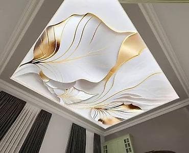 Натяжной потолок: Натяжной потолок 3D потолки, Глянцевое, Матовое Демонтаж, Монтаж, Бесплатная консультация — 9