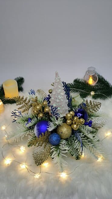 украшение дома: Новогодние композицииручная работа, большой ассортимент! Цены от — 10