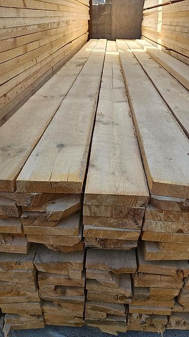 Доски, Обрезные, Для строительства, Сосна