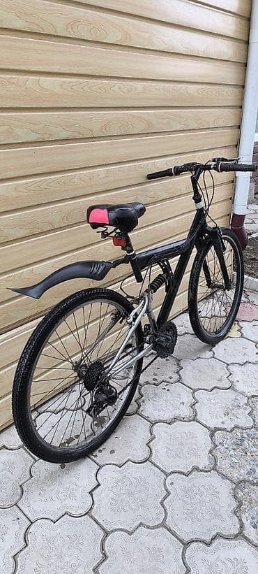 124 w124: Горные велосипеды, 26" цена за два вело16000сом. черный — 4