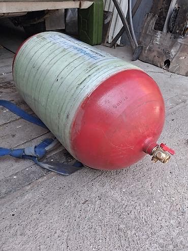 прямоточная банка: Баллон для сжатого природного газа (CNG) с арматурой + редуктор - — 2