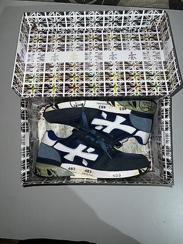 Кроссовки Premiata (линейка REINVENTION/483) в фирменной коробке. -