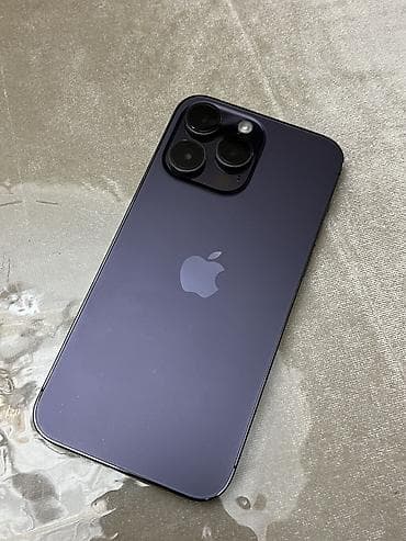 iphone хр: IPhone 14 Pro Max, Б/у, 256 ГБ, Deep Purple, Кабель, 79 % — 2