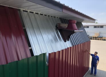 Профилированный лист из оцинкованной стали, предназначенный для at lalafo.kg Профилированный лист из оцинкованной стали, предназначенный для