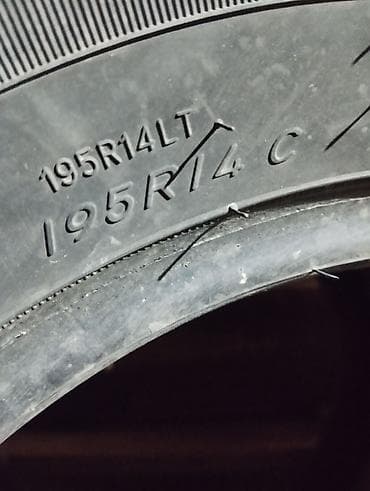 нагрузочная: Шины для легких грузовиков/фургонов 195R14C (195R14LT) - Размер — 1