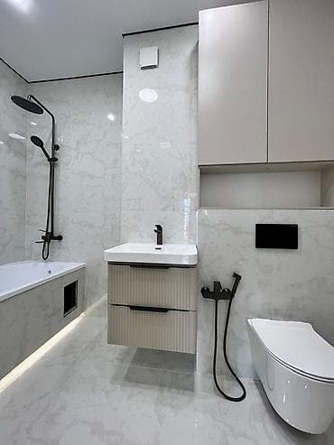 2 комнаты, 63 м², Асанбай мкр Элитка, 9 этаж, Дизайнерский ремонт — 6