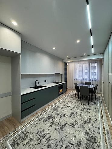 hostel osh: 2 комнаты, 62 м², Элитка, 4 этаж, Дизайнерский ремонт — 3