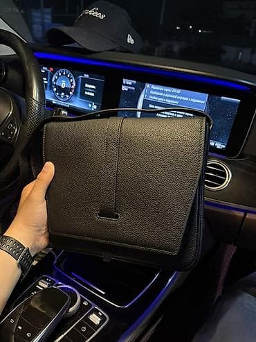 сумка кожа: Классическая сумка, Salvatore Ferragamo, Материал: Натуральная кожа, Застежка на молнии, Мужские — 2