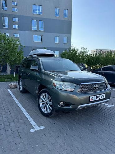 Унаа сатуу: Toyota Highlander: 2008 г., 3.3 л, Автомат, Гибрид, Кроссовер — 2