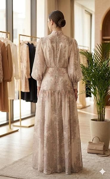 zimmermann: Вечернее платье, Длинная модель, С рукавами, M, L — 2