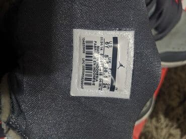 dunk: Кроссовки, 38, Air Jordan, Б/у, цвет - Серый, Самовывоз — 4