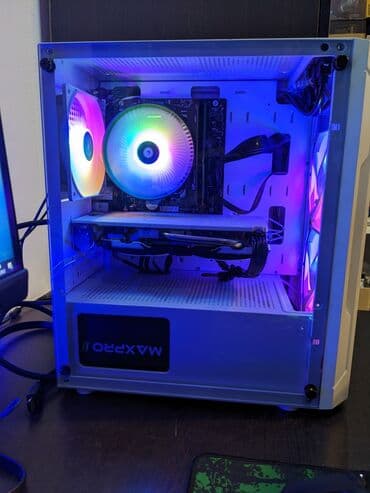 мышь для компьютера: Компьютер, ядер - 12, ОЗУ 16 ГБ, Для несложных задач, Б/у, AMD Ryzen 5, SSD — 2