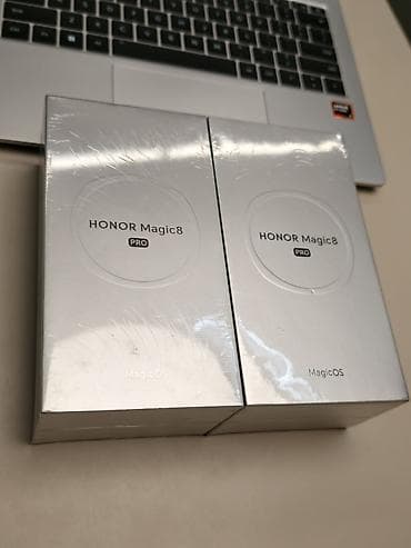 Honor Magic 8 Pro, Новый, 256 ГБ, цвет - Черный, 2 SIM