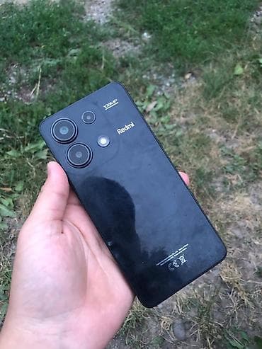 ми 9 с: Redmi, Redmi Note 13, Б/у, 256 ГБ, цвет - Черный, 2 SIM — 1