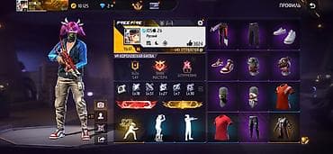 Аккаунт Free Fire Основные данные: - Уровень профиля: 61 - Ник