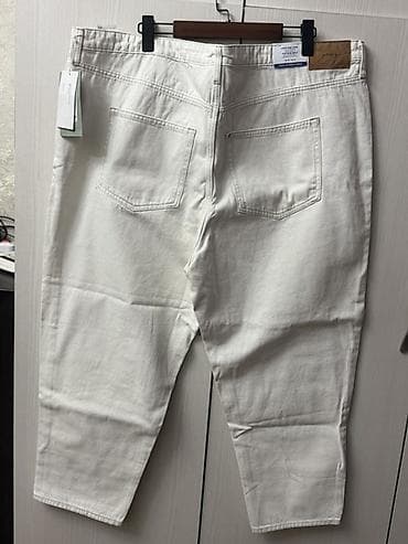 джинсы бегги: Джинсы, Мом, H&M, Высокая талия, XL, 2XL, 3XL — 2