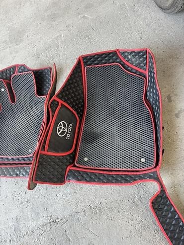 катализатор токмок: 3D Эко булгаары Төшөмөлдөр Салон үчүн Toyota, түсү - Кара — 2