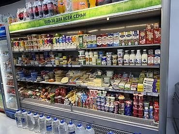 Холодильные витрины: Для молочных продуктов, Кондитерские, Б/у — 2