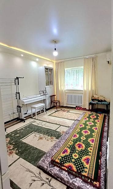 Кыймылсыз мүлк: 1 бөлмө, 35 м², 104-серия, 1 кабат, Евроремонт — 1