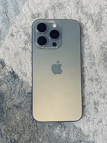 iphone 14 pro kg: IPhone 15 Pro, Б/у, 512 ГБ, Natural Titanium, 80 % — 1