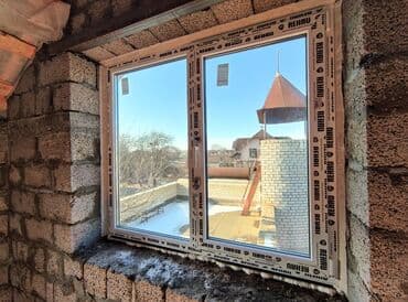 разборные дома: Асман пласт 
Пластиковые окна двери — 3