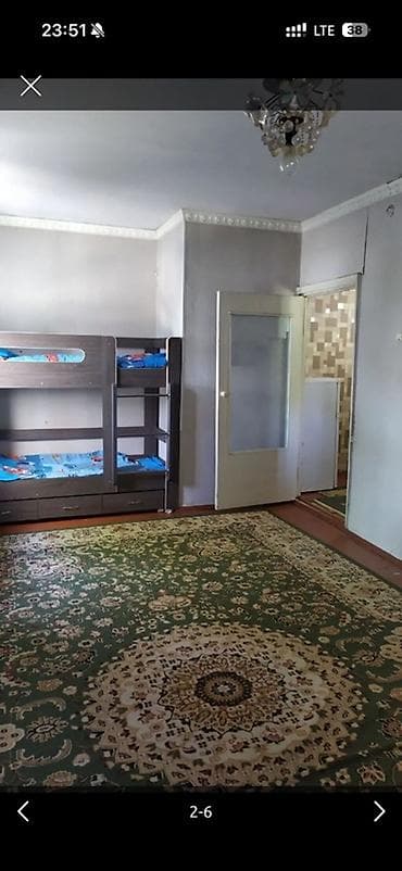 купит квартиру в бишкеке: 1 комната, 33 м², 2 этаж, Косметический ремонт — 3