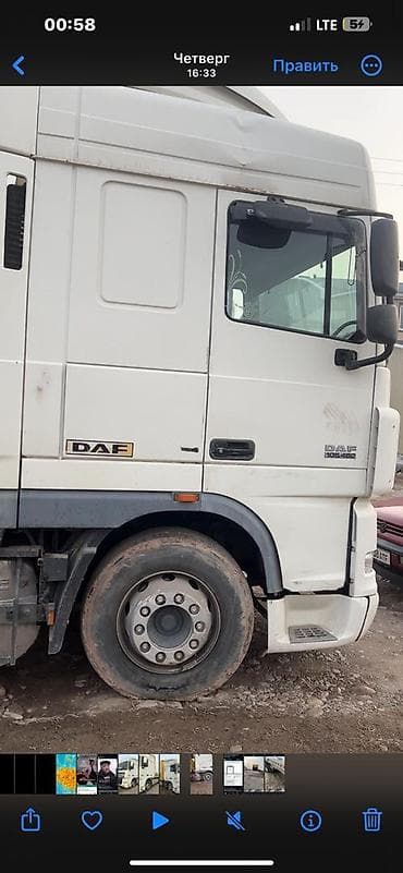 кабина на ман: Тягач, DAF, 2008 г. — 2