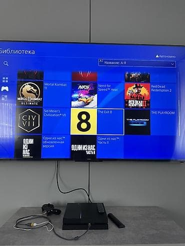 Видеоигры и приставки: ПРОШИТАЯ PS4. ПАМЯТЬ 1 ТЕРАБАЙТ Установленные игры - The Last of Us — 1