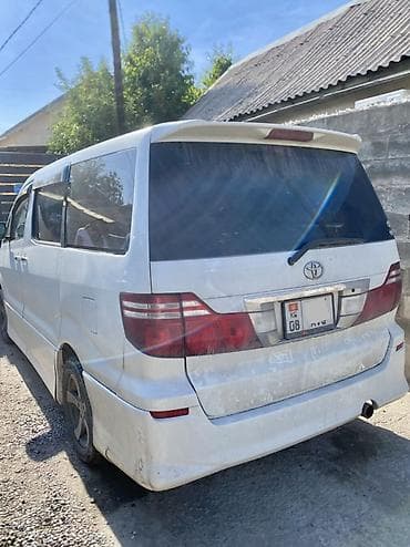 альфард: Toyota Alphard: 2002 г., 3.3 л, Автомат, Газ, Минивэн — 2