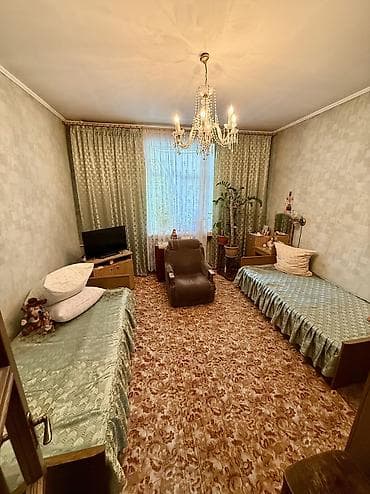 Кыймылсыз мүлк: 2 бөлмө, 63 м², Сталинка, 3 кабат, Косметикалык оңдоо — 3