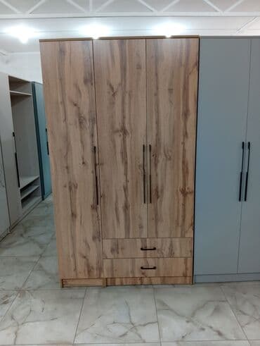 детская кроватка с люлькой и балдахинами: Шкаф для одежды, Новый, Прямой, ЛДСП — 25