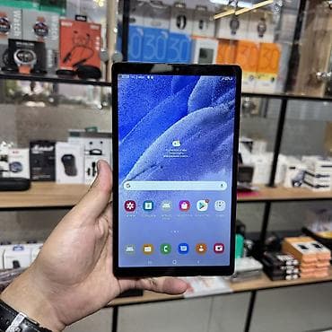 Планшеты: Планшет, Samsung, память 32 ГБ, 4G (LTE), Б/у, Классический цвет - Серый — 7