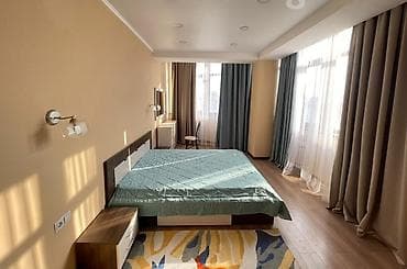 osh flat: 3 комнаты, 97 м², Дордой Плаза ТРЦ Элитка, 10 этаж, Евроремонт — 3
