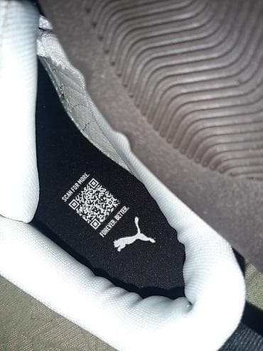 пума красовки: Кроссовки Puma оригинал Унисекс - Цвет: белый с чёрными акцентами и — 2