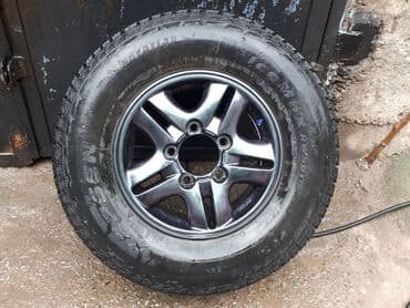 меняю на 14: Литые Диски R 16 Toyota, Комплект, отверстий - 5, Б/у — 1