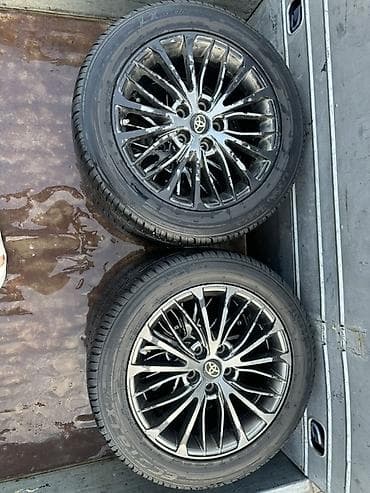 Транспорт: Колеса в сборе 215 / 55 / R 17, Лето, Б/у, Комплект, Легковые, Литые, отверстий - 5 — 4