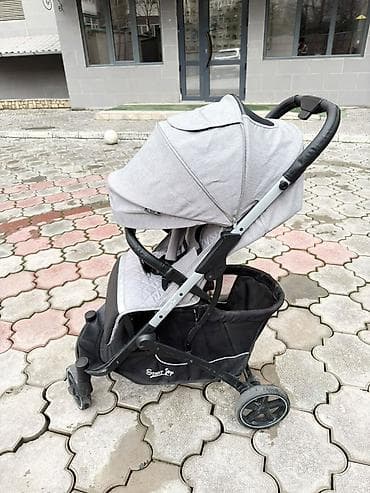 doona x: Прогулочная коляска Start Top, серый текстиль - Легкая складная — 5