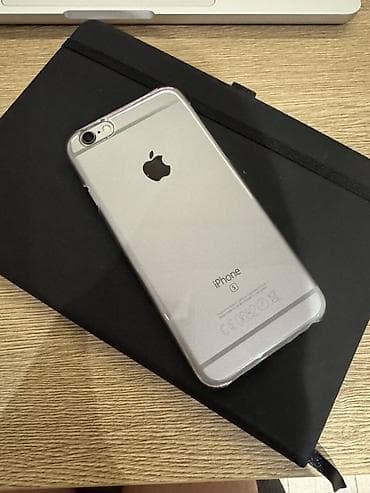 i5 8400: IPhone 6s, Б/у, 16 ГБ, Серебристый, Чехол, 100 % — 2