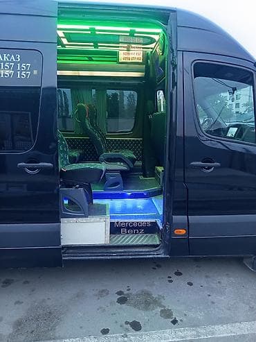 переоборудование микроавтобусов: Пассажирский микроавтобус Mercedes-Benz Sprinter (длинная база — 5