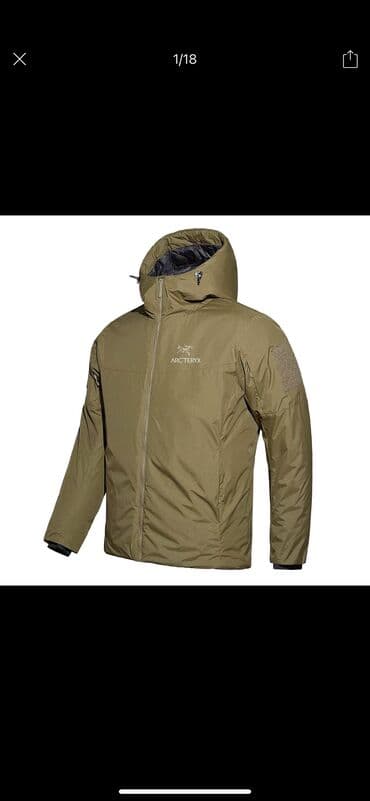 срочно продаю в связи с переездом: Мужская куртка, XL, Arcteryx, Новый, цвет - Коричневый, Самовывоз, Бесплатная доставка, Платная доставка — 3