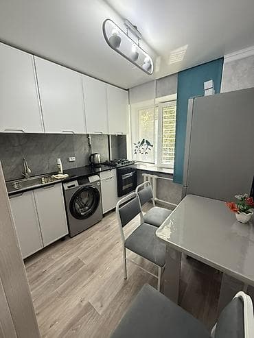 квартира в районе ахунбаева: 1 комната, 45 м², Хрущевка, Дизайнерский ремонт — 9