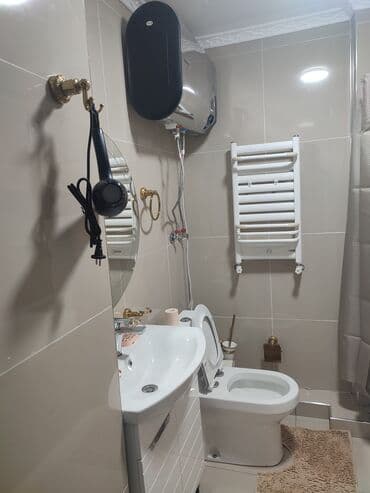 домик совхоз фрунзе: 2 бөлмө, Мончо буюмдары, Телевизор, Кондиционер — 8