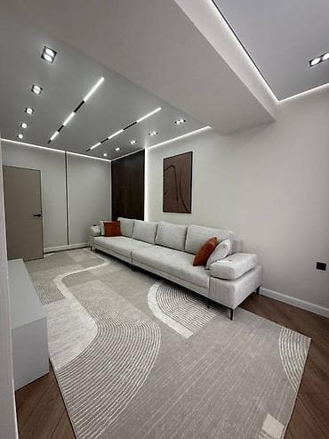 discovery studio: 2 комнаты, 56 м², Асанбай мкр 5 этаж, Дизайнерский ремонт — 5