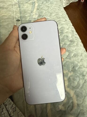 купить айфон 5 с: IPhone 11, Колдонулган, 128 ГБ, Каптама, 74 % — 2